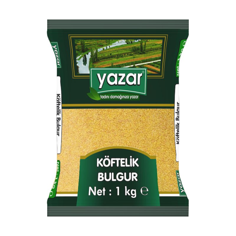 Yazar Köftelik Bulgur 1 Kg. x 12 Adet